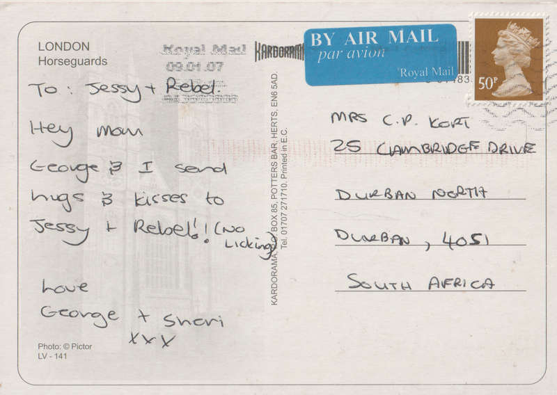 USED POST CARD