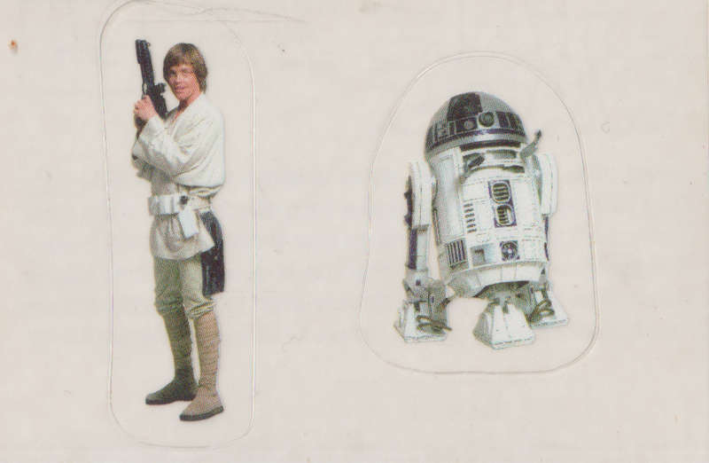 PANINI STAR WARS COLLECTABLE STICKER #S4