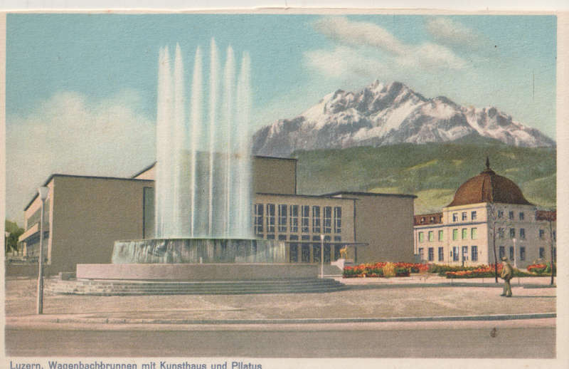 MINT POST CARD LUZERN