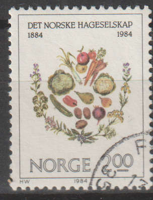 NORWAY 1984 The 100th anniversary of the Norwegian Garden Society UNH SG 936