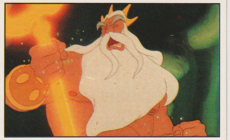 PANINI COLLECTABLE STICKERS THA LITTLE MERMAID #18
