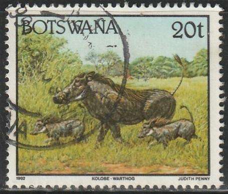 BOTSWANA 1992 Animals ULH SG 745