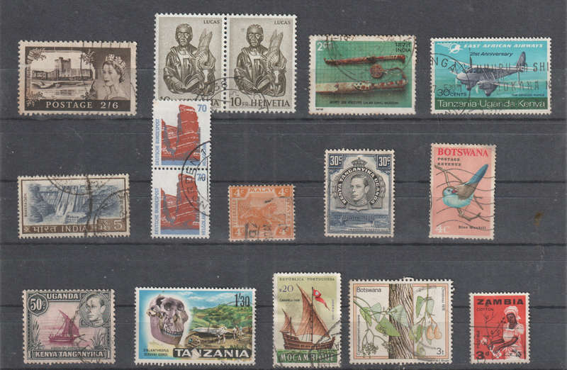 WORLD SELECTION BID PER STAMP TO TAKE ALL