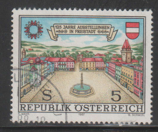 AUSTRIA 1987 The 125th Anniversary of the Exhibits in Freistadt UNH SG 2136