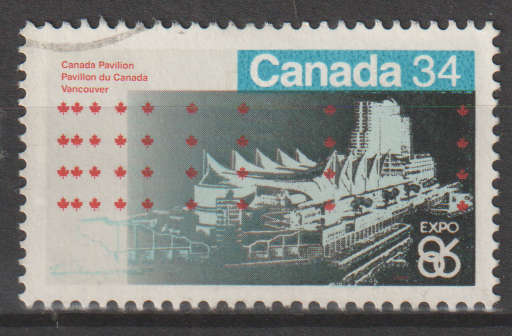 CANADA 1986 "Expo '86" World Fair, Vancouver ULH SG 1193