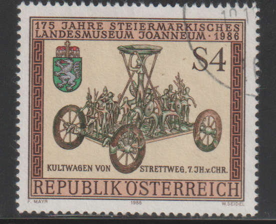 AUSTRIA  1986 The 175th Anniversary of the Joanneum UNH SG 2111
