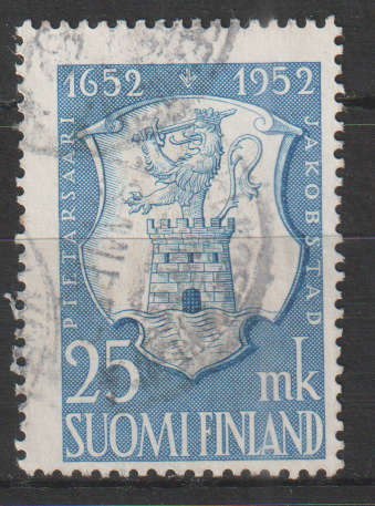 FINLAND 1952 The 300th anniversary of the town of Jacobstad ULH SG 506