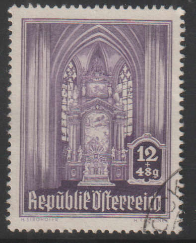 AUSTRIA 1946 The Re-construction of St. Stephans Church ULH SG 997