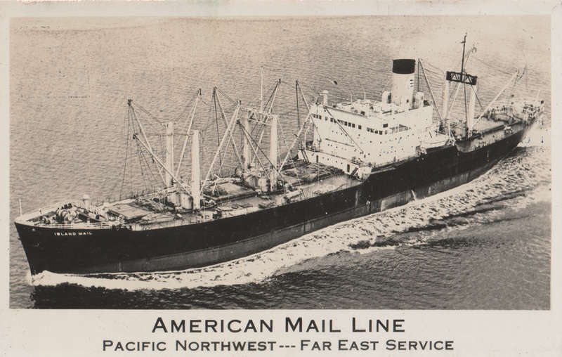 SHIPS OF THE WORLD POST CARDS AMERICAN MAIL LINES