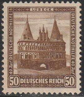 THEMATIC ARCHITECTURE GERMAN REICH MINT NO GUM