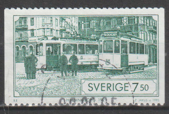 SWEDEN 1995 Trams ULH SG 1815
