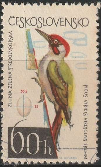 THEMATIC BIRDS CZECHOSLOVAKIA ULH