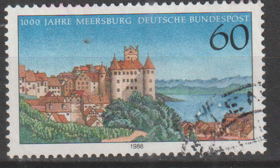 GERMANY 1988 The 1000th Anniversary of the Meersburg Castle ULH SG 2247