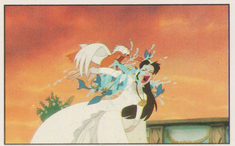 PANINI COLLECTABLE STICKERS THE LITTLE MERMAID #188