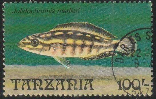 TANZANIA 1992 Fish VFU SG 1396