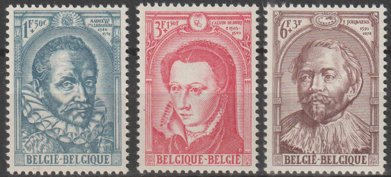 BELGIUM 1964 The Dutch protestant church in Bruxelles MM SG 1890-2