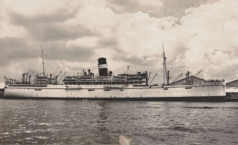 SHIPS OF THE WORLD POST CARDS RAJULA