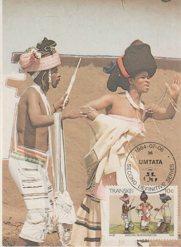 MINT POST CARD/MAXI CARD TRANSKEI DEFINITIVE