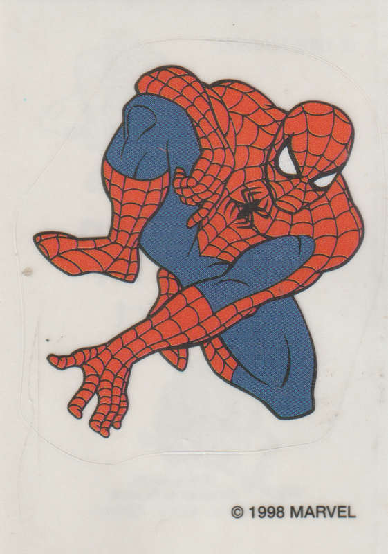 SPUR COLLECTABLE SPIDER MAN POSTER STICKER #5