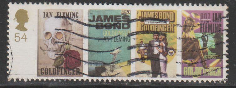 ENGLAND 2008 The 100th Anniversary of the Birth of Ian Fleming ULH SG 2799