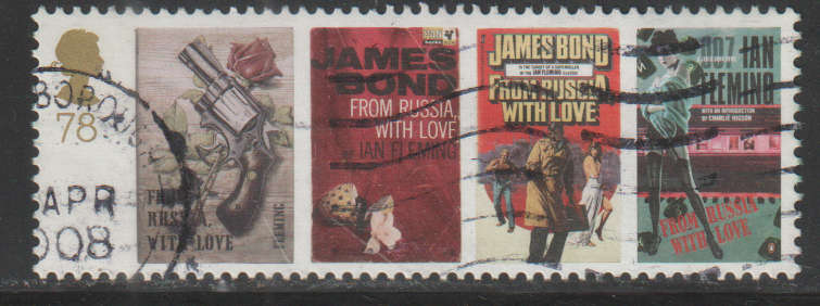 ENGLAND 2008 The 100th Anniversary of the Birth of Ian Fleming ULH SG 2802