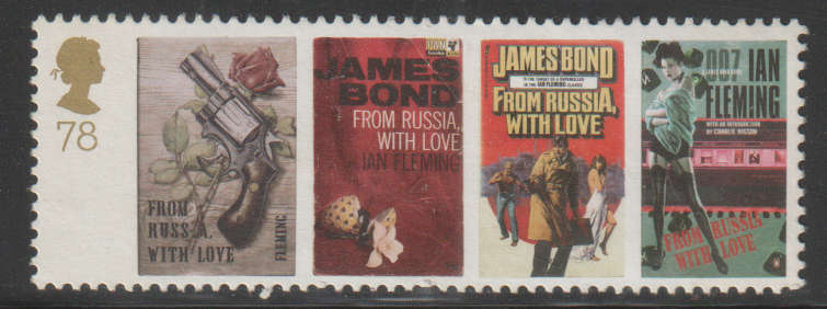 ENGLAND 2008 The 100th Anniversary of the Birth of Ian Fleming ULH SG 2802