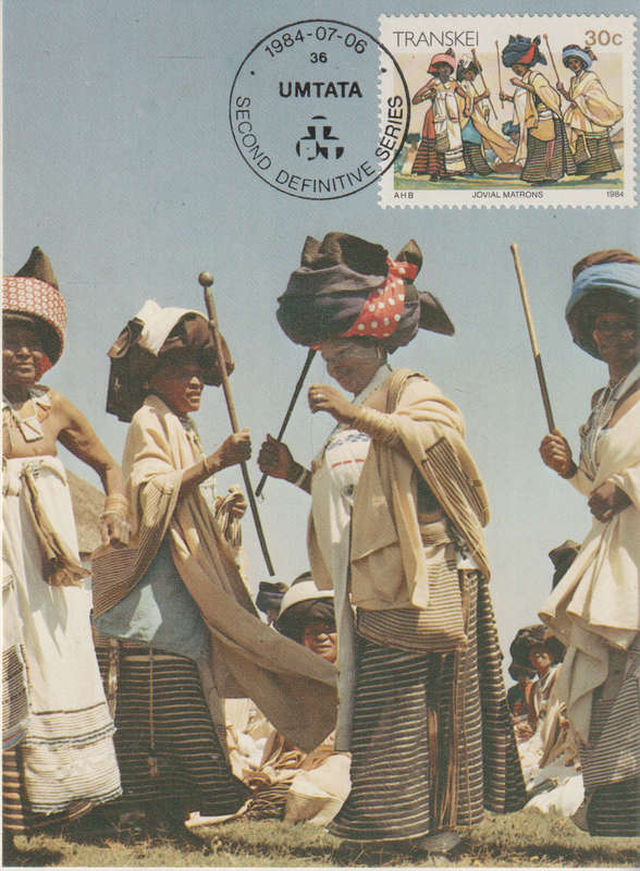 MINT POST CARD/MAXI CARD TRANSKEI DEFINITIVE