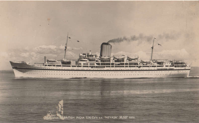 SHIPS OF THE WORLD POST CARDS NEVASA