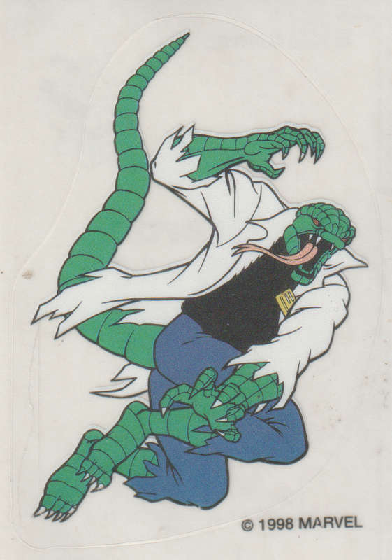 SPUR COLLECTABLE SPIDER MAN POSTER STICKER #15