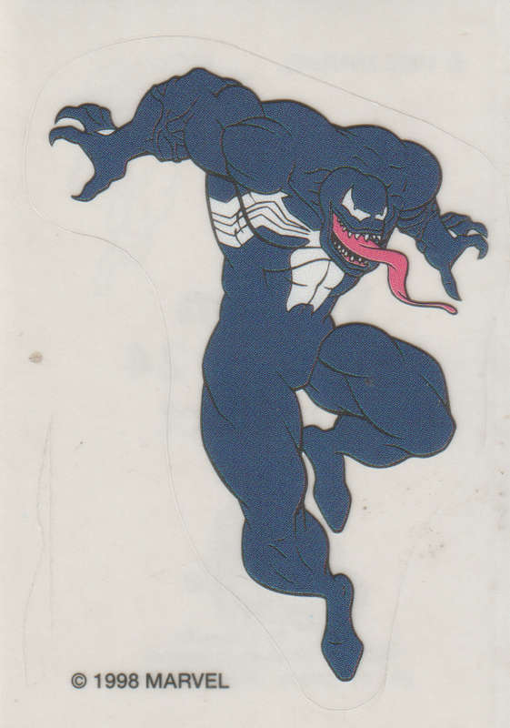 SPUR COLLECTABLE SPIDER MAN POSTER STICKER #18