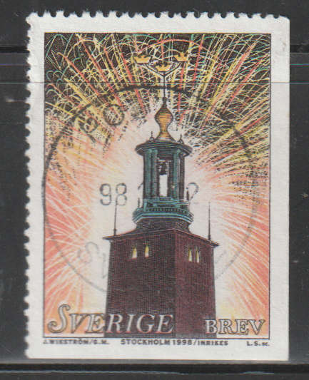 SWEDEN 1998 Stockholm ULH SG 1979