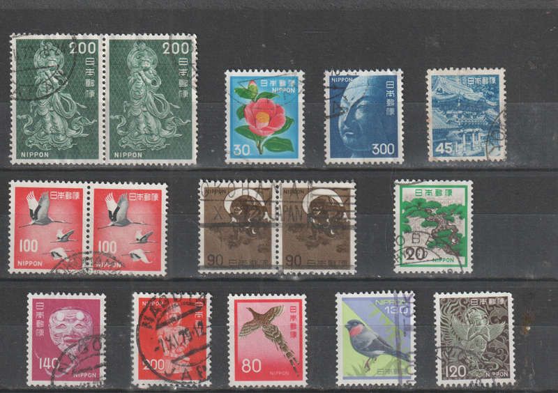 JAPAN SELECTION BID PER STAMP TO TAKE ALL