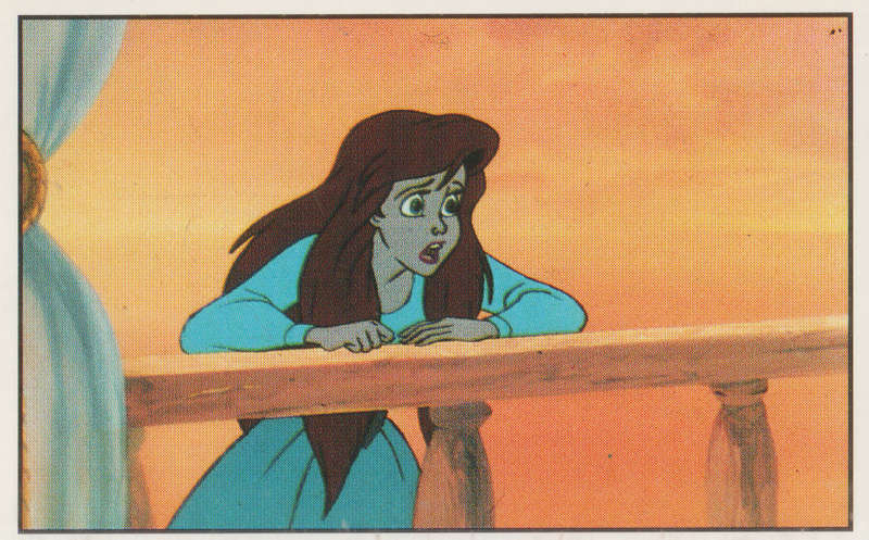 PANINI COLLECTABLE STICKERS THE LITTLE MERMAID #189