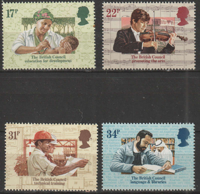 GB 1984 The 50th Anniversary of the British Council UMM SG 1263-6