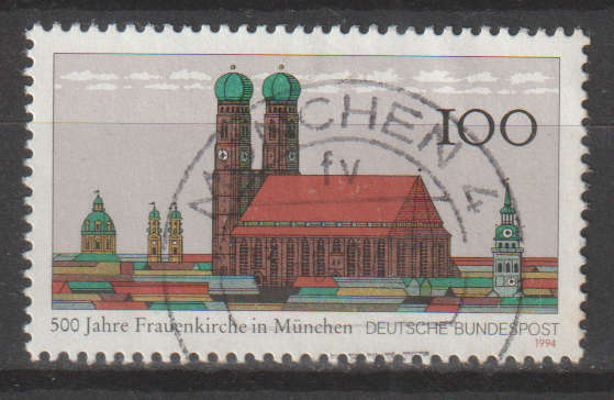 GERMANY 1994 The 500th Anniversary of "Frauen Kirche" in Munich ULH SG 2573