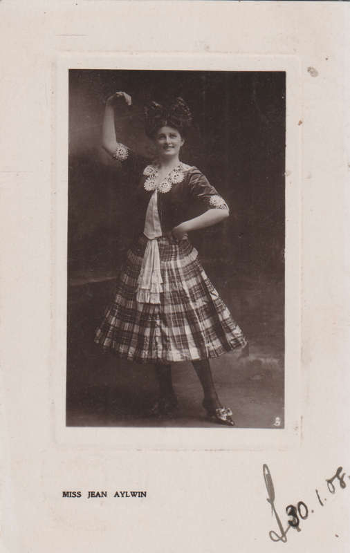 VINTAGE USED POST CARD NATAL 1908