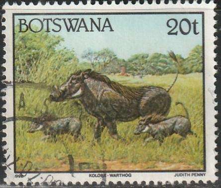 BOTSWANA 1992 Animals ULH SG 745