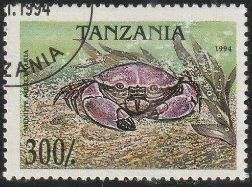 TANZANIA 1994 Crustaceans VFU SG 1989