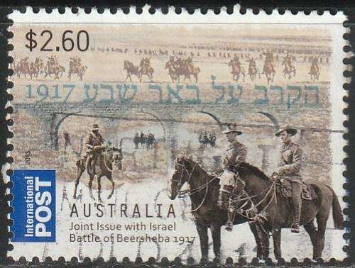 AUSTRALIA 2013 The 100th Anniversary of the Battle of Beer Sheba - Joint Issue with IsraeULH SG 3986