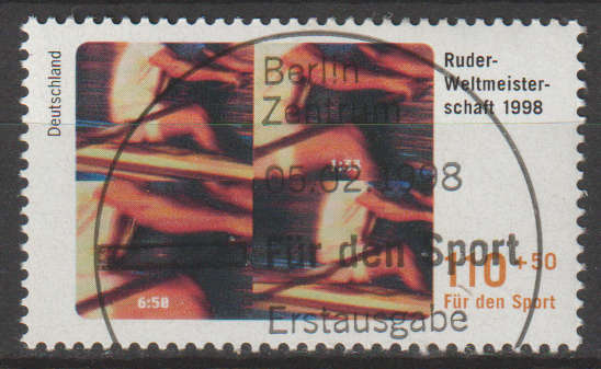 GERMANY 1998 Charity Stamps - Sports ULH SG 2832