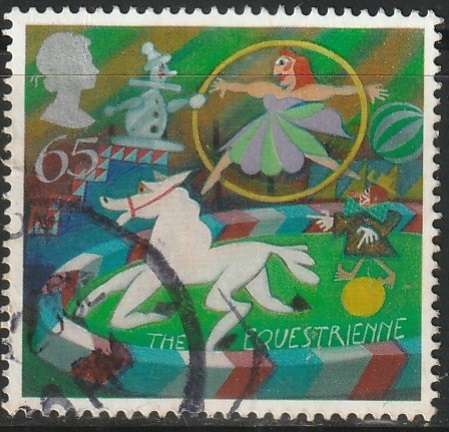 ENGLAND 2002 EUROPA Stamps - The Circus ULH SG 2279