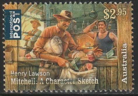 AUSTRALIA 2017 The 150th Anniversary of the Birth of Henry Lawson, 1867-1922 UNH SG 4741