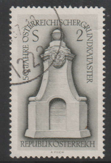 AUSTRIA 1967 The 150th Anniversary of the Austrian Land Cadastre UNH SG 1511