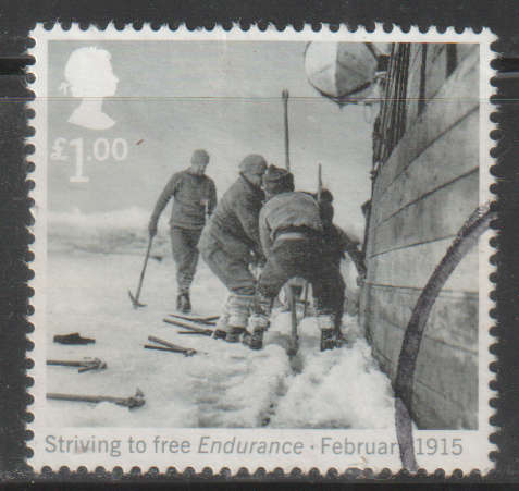 ENGLAND  2016 Shackleton and the Endurance Expedition  UNH SG 3789