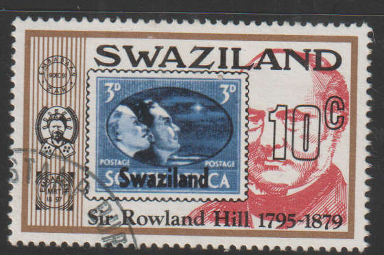 THEMATIC STAMPS ON STAMPS SWAZILAND UNH