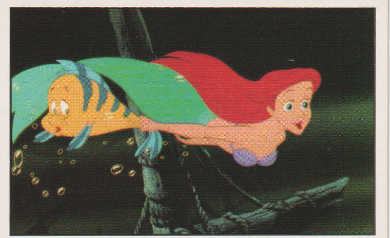 PANINI COLLECTABLE STICKERS THA LITTLE MERMAID #21