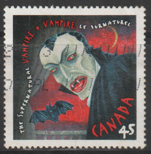 CANADA 1997 The Supernatural. The 100th Anniversary of the Publication of Bram Stoker'ULH SG 1752
