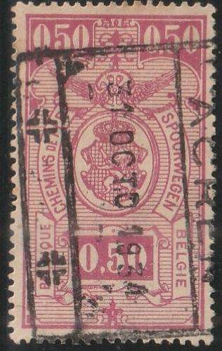 BELGIUM RAIL PARCEL STAMP ULH