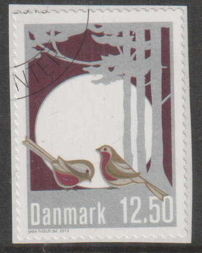 DENMARK 2013 Winter Stamps CTO  SCOT 1660 SELF ADHESIVE