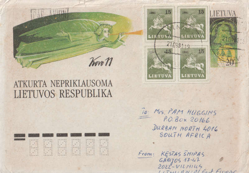 POSTAL HISTORY LIETUVIA
